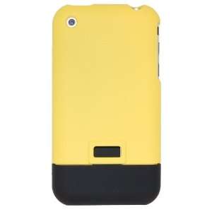  iPhone 1G 2G (Original iPhone) Rubberized Slider Case (Yellow) 4GB 