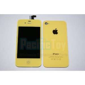 Yellow iPhone 4S 4GS Full Set + Tools Front Glass Digitizer + LCD 