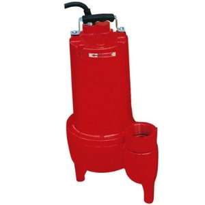  7500GPH, 27FT, 2, 3/4HP, 115V Sewage Pump