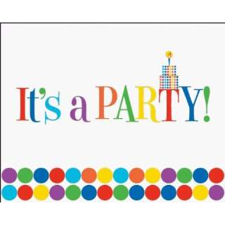  LetS Have A Party Invitation Bulk (3pks Case)