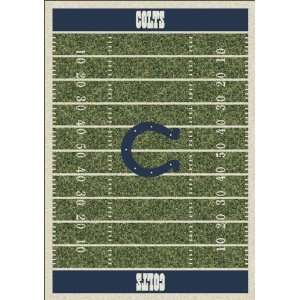  NFL Indianapolis Colts Home Field Green Gridiron Rug 5.40 