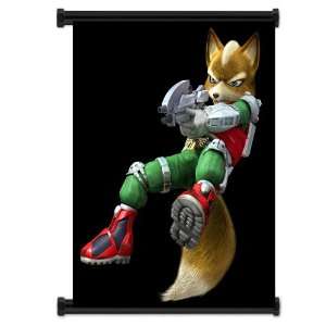 Star Fox Game Fabric Wall Scroll Poster (16x19) Inches