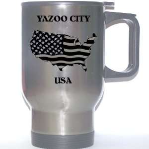  US Flag   Yazoo City, Mississippi (MS) Stainless Steel Mug 