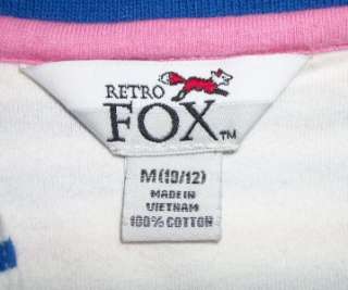 RETRO FOX POLO SHIRT retro punk 80s old vtg indie emo  