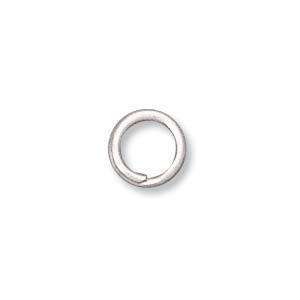 ONE HUNDRED (100) Silver colored SPLIT RINGS 6mm   Useful  
