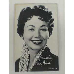  CONNIE HAINES 4X6 VINTAGE CARD 