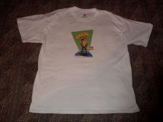 Crash Bandicoot Game Fight Leukemia Lymphoma T Shirt LG  
