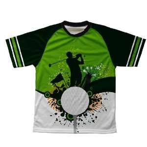 Go Green. Play Golf Technical T Shirt for Women