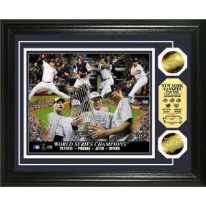  New York Yankees Core Four 24KT Gold Coin Photo Mint 