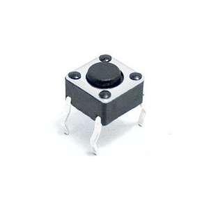 Tact Switch 6x6mm 4.3mm Through Hole SPST NO  Industrial 