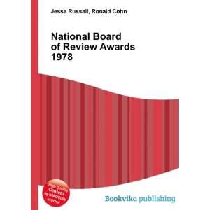  National Board of Review Awards 1978 Ronald Cohn Jesse 