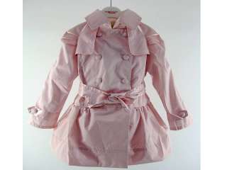 New MONNALISA GIRLS BLUE/PINK FROCK COAT from 2 12 yr  