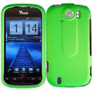  Hard Green Case Cover Faceplate Protector for HTC Mytouch 