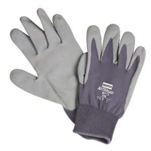 North Safety NFF13/9L Nitritask Foam Glove Grey Nylon Seamless Liner 