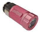   COMPACT PINK LED FLASHLIGHT HOLDS 3 HOUR CHARGE 35 LUMENS SHINES 150