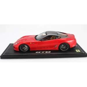  FERRARI 599 GTO RED Resin Model in 118 Scale by BBR Toys 