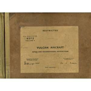  Avro Vulcan B Aircraft Repair Manual   AP 4505 Sicuro 