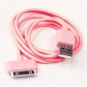  PREMIUM PRETTY PINK 6 ft. long USB cable . Compatible 