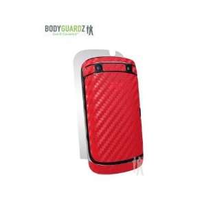 BodyGuardz Carbon Fiber Full Body Armor for BlackBerry Bold 9790 (red)