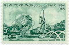 1964 5c Worlds Fair, NY Scott 1244 Mint F/VF NH  