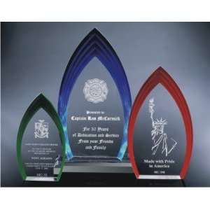  Acrylic Flames Multi Step Acrylic Award (Small)