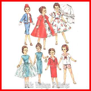  Patterns Cloth Doll Patterns Embroidery & Applique Doll Clothing 