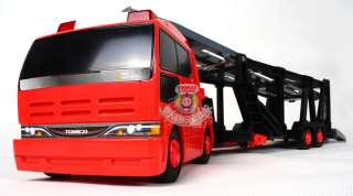 NEW TOMICA HYPER RESCUE LONG CARRIER TRUCK FOR 14 CARS  