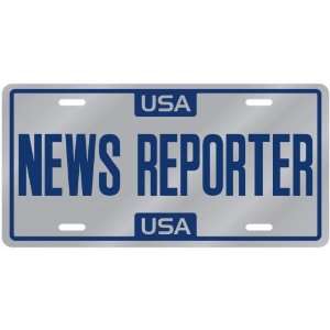  New  Usa News Reporter  License Plate Occupations