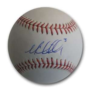  Autographed Mike Aviles Baseball (MLB Authenticated 