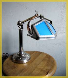 FRENCH ART DECO BAUHAUS PIROUETT desk lamp n2  