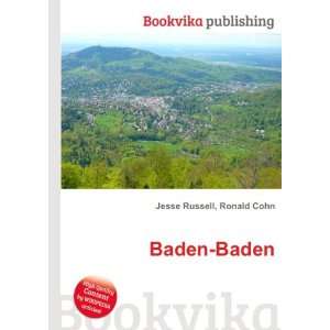  Baden Baden Ronald Cohn Jesse Russell Books
