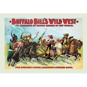 Buffalo Bill Wild Rivalries of Savage, Barbarous and Civilized Races 