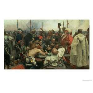 The Zaporozhye Cossacks Writing a Letter to the Turkish 