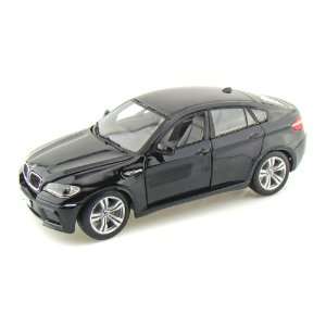  BMW X6M 1/18 Black Toys & Games