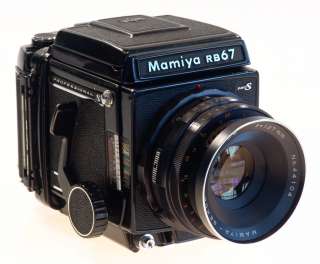 MAMIYA RB67 PROFESSIONAL CAMERA WLF SEKOR 13.8 f127mm LENS FILTER 