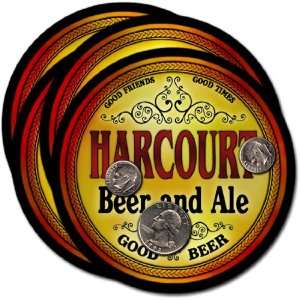  Harcourt, IA Beer & Ale Coasters   4pk 