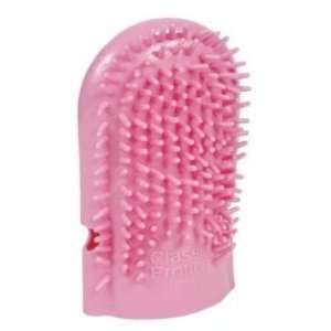 Bundle Pleasure Mitt Deluxe Pink and 2 pack of Pink Silicone Lubricant 