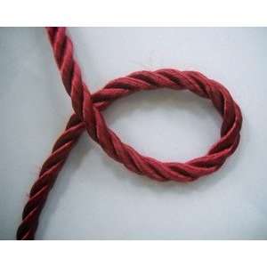  1/4 Inch Light Burgundy Cording Trim By The Yard Arts 