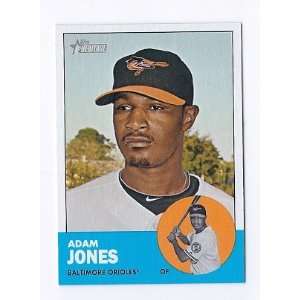 2012 Topps Heritage #319 Adam Jones Baltimore Orioles  