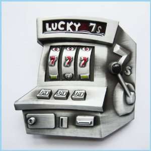  New casino Lucky 777 Game Machine Belt Buckle CS 014 