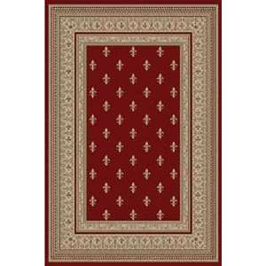  Tayse Royal Red 7860 Country 710 x 106 Area Rug