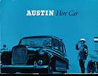 1963 1964 Austin Taxi Hire Car UK Sales Brochure