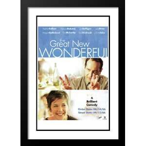   Great New Wonderful 32x45 Framed and Double Matted Movie Poster   A