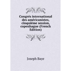   session, copenhague (French Edition) Joseph Baye  Books