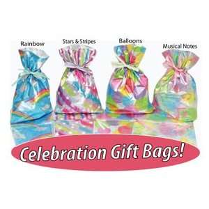     Celebration Holographic Gift Bag with Inserted Ribbon Toys & Games