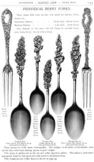 1894 Daniel Low Silver Catalog   Witch Spoons  