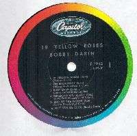 Bobby Darin 18 Yellow Roses 11 Other Hits LP VG+/VG++  