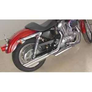   On Muffler Set For Harley Davidson Sportster OEM# 80424 04 Automotive