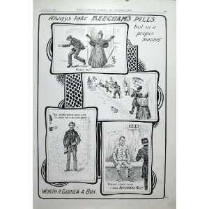   Snatcher Takes Purse With Beecham Pills 1904 Advert