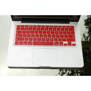 iSkin® RED Keyboard Silicone Cover Skin for Macbook / Macbook Pro 13 
